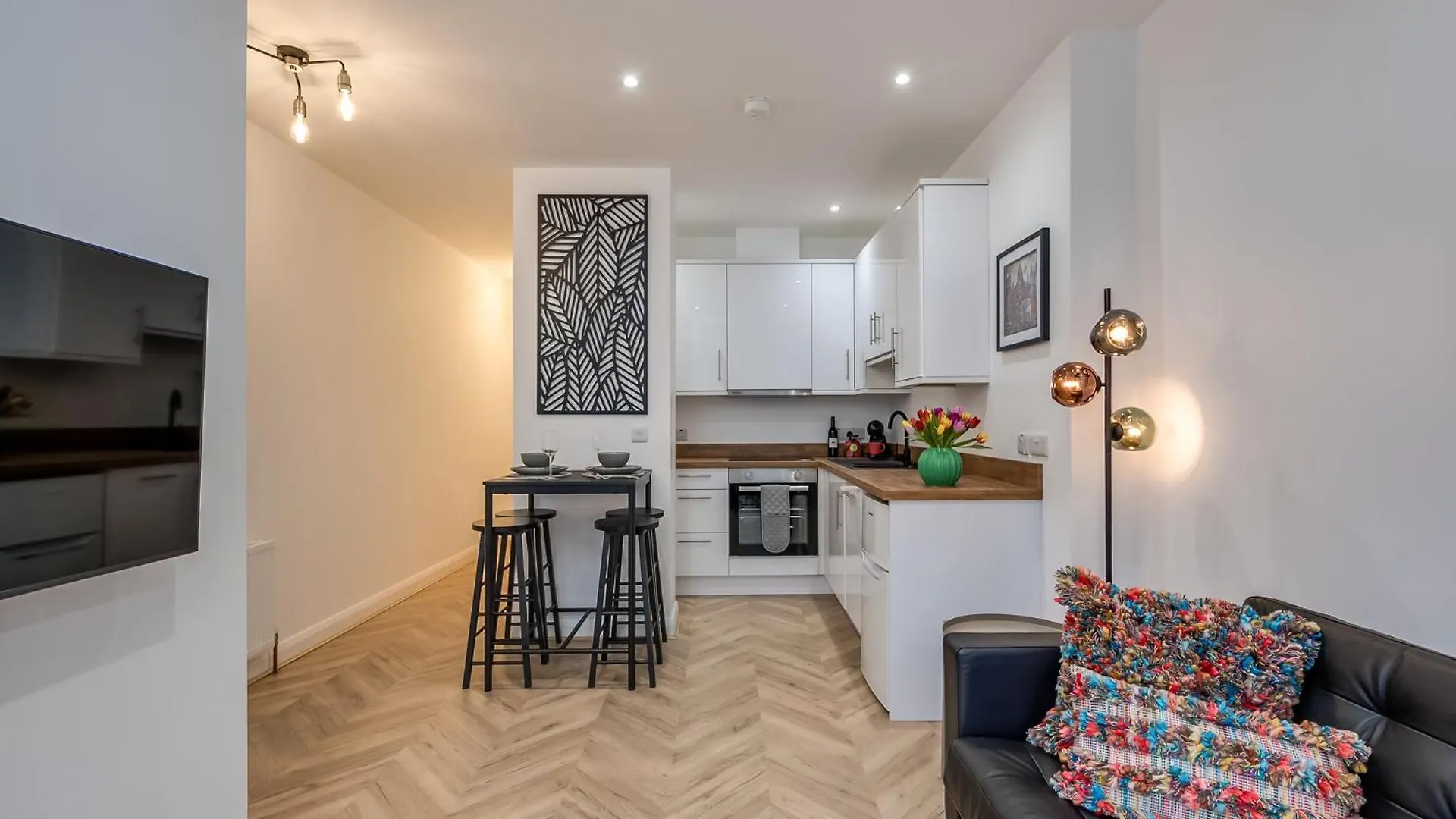 Stylish 2 Bedroom Apartment In Belfast Velká Británie